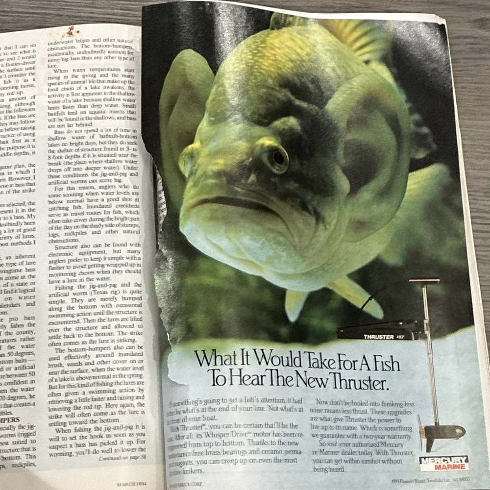 Georgia SPORTSMAN Fishing Magazine, 1994 | Special Bonus